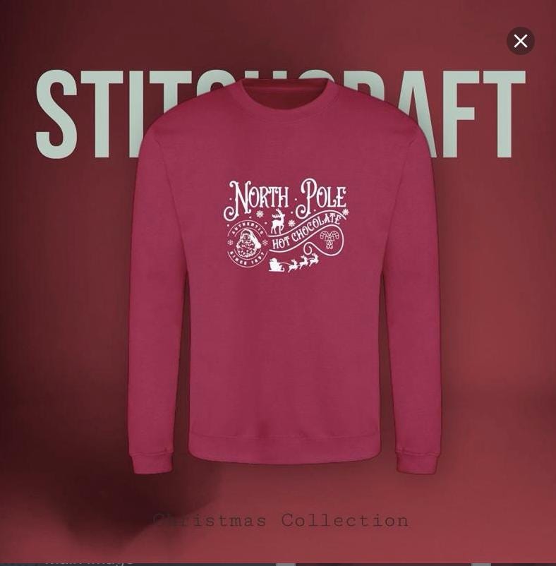 North Pole/ Hot Chocolate Christmas Jumper